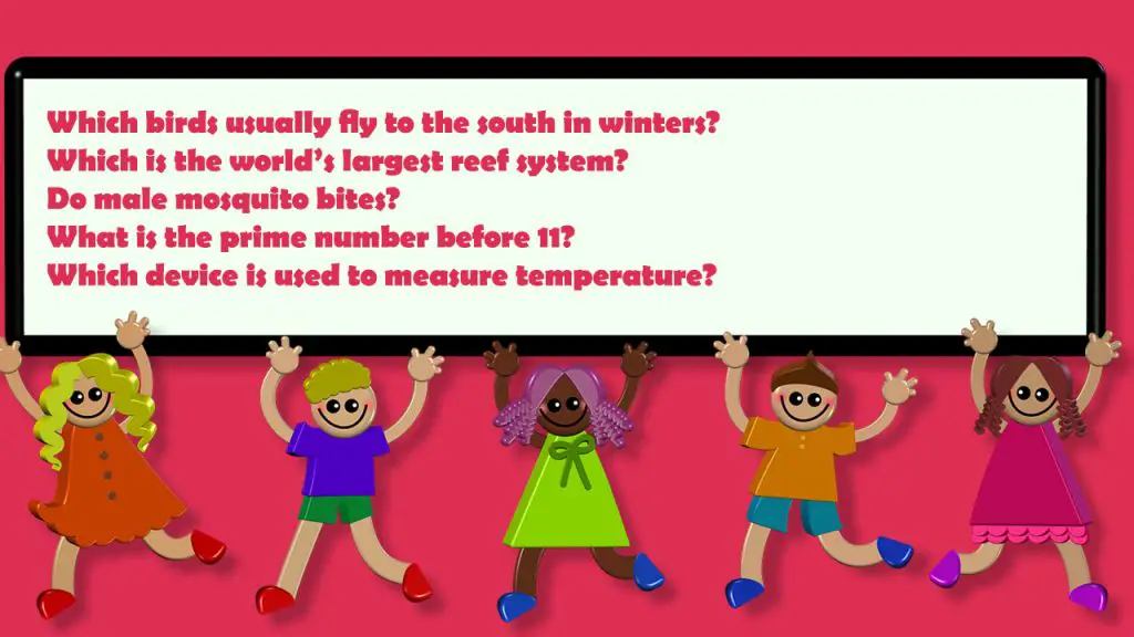 easy trivia pursuit quiz questions for kids