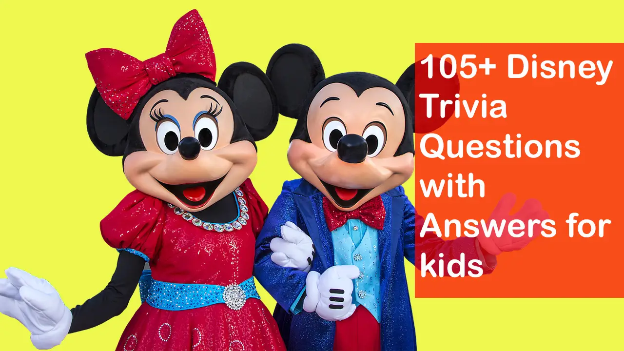 Disney Trivia For Kids Latest Movies Princess And Disney World