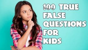 true false questions for kids