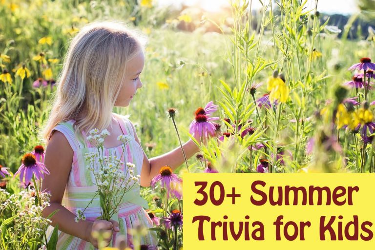 30 Best Summer Trivia For Kids