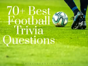 Football trivia questions