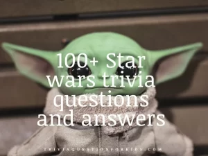 Star wars trivia questions and answers